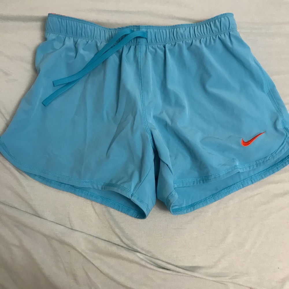 Nike shorts with compression shorts size small